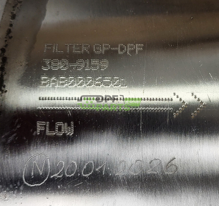 Filtr pevných částic DPF CAT 420 - 380-9159 3809159