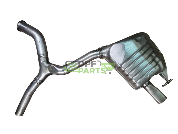 Tłumik końcowy MERCEDES Klasa C W205 - lewa strona - 2054909400  2054909700 2054904300 2054909821 2054906301 2054902905