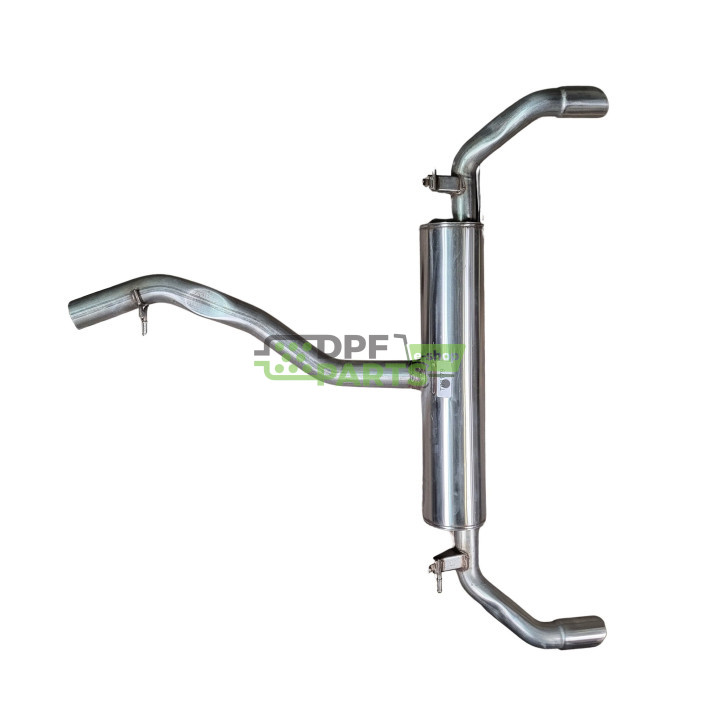 Koncový tlumič výfuku BMW X6 E71, E72 - 35D - 18307807055 18308509981