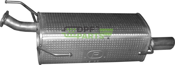 Koncový tlumič výfuku Nissan Juke 1.2 DIG-T, Polmo 15.77 A, OE 20100-BV80A