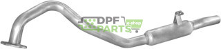 Koncový tlumič výfuku Nissan Patrol 2.8 GR Turbo Diesel 4x4 09/88 - 10/91, Polmo 15.195 A, OE 20350-20J02
