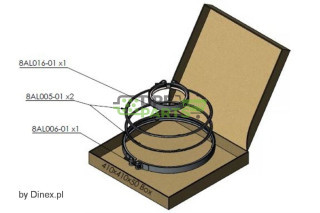 Zestaw montażowy DPF VOLVO / RENAULT EURO 6 - 7421445536 7421570880 7421445539