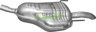 Koncový tlumič výfuku Opel Astra H 1.6 16V 105HP Sedan, Polmo 17.251 A, OE 13145223 5852303