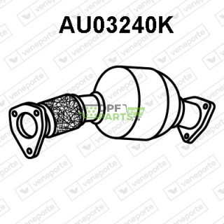 Katalizator AUDI - 8E0131702N 8E0131702NX 8E0254200DX