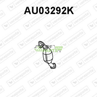 Katalizator AUDI / SKODA - 4D0131090MV 4D0131090MX 