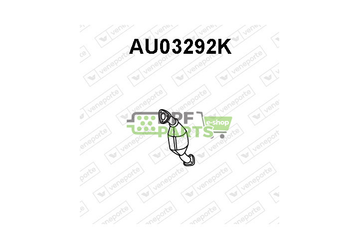 Katalizator AUDI / SKODA - 4D0131090MV 4D0131090MX 