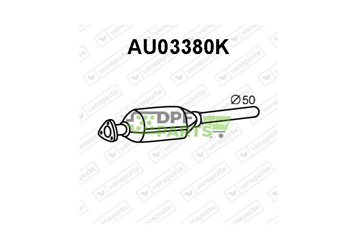 Katalizator AUDI / VOLKSWAGEN - 3B0253057AV 3B0253057AX 3B0253057CV