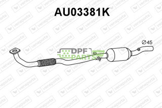 Katalizator AUDI - 8Z0253057X 8Z0254500KX