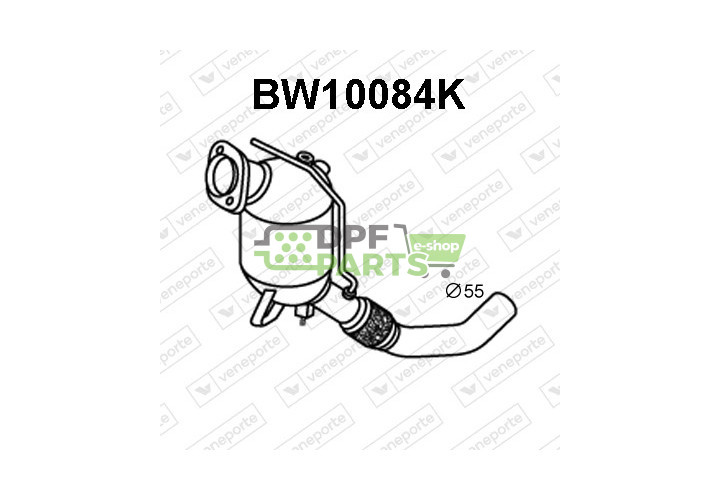 Katalyzátor BMW - 18303412736 18303428561 