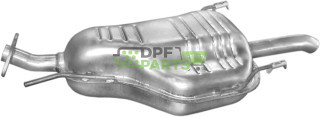 Koncový tlumič výfuku Opel Zafira 1.8 99 -05, Polmo 17.298 A, OE 5852074 5852107