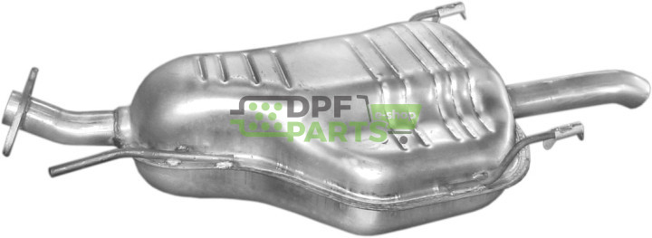 Koncový tlumič výfuku Opel Zafira 1.8 99 -05, Polmo 17.298 A, OE 5852074 5852107