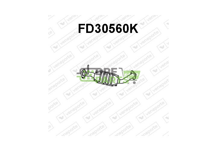 Katalyzátor FORD - 1007098 1053051 1062186