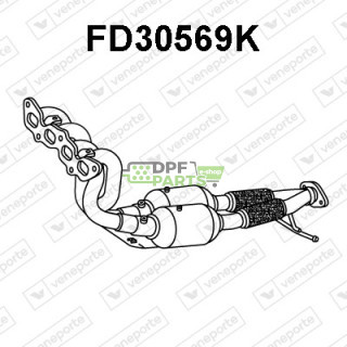 Katalizator FORD - 1319161 1326272 1338425