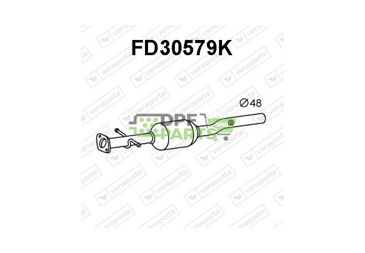 Katalizator FORD - 1061918 1068782 1087245