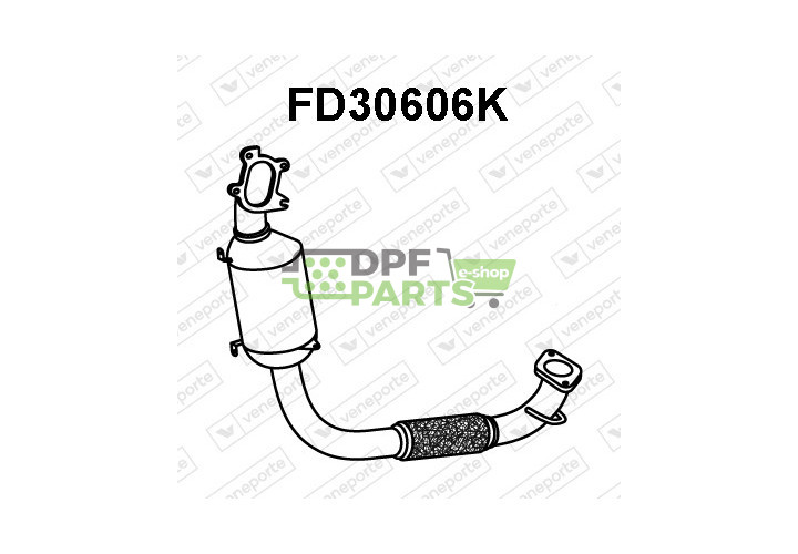 Katalizator FORD / MAZDA - 1140446 1141302 1142408