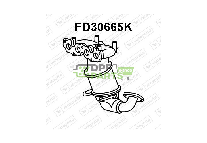 Katalizator FORD / MAZDA - 1140452 1141304 1146861