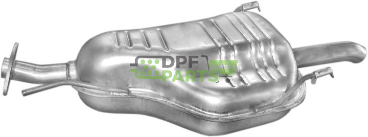 Koncový tlumič výfuku Opel Astra G 1.7 DTi 1.7DTL 2.0 DTi 2.0 Di HB 98 -04, Polmo 17.299 A, OE 5852057 90530882