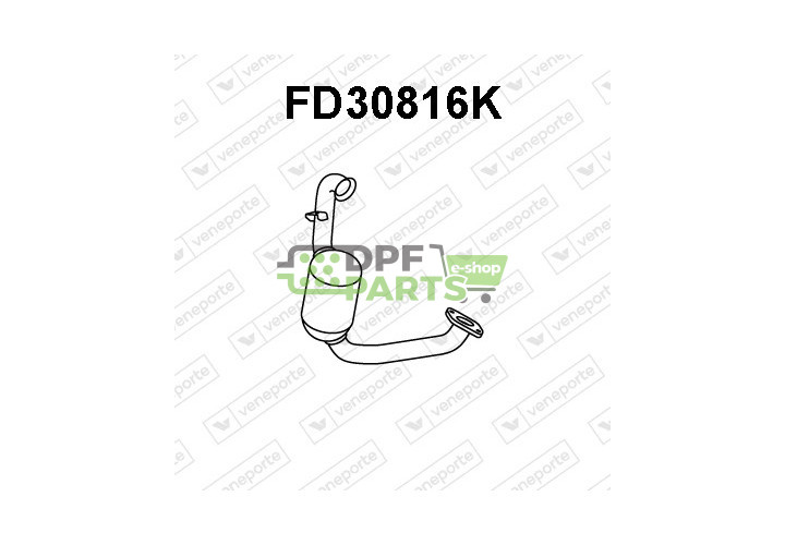 Katalizator FORD / MAZDA - 1223932 1227835 1232309