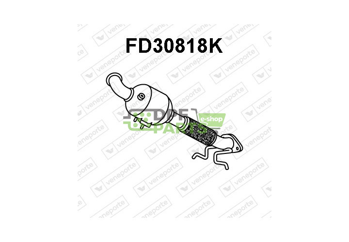 Katalizator FORD / VOLVO - 1223935 1231512 1251500
