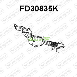 Katalizator FORD / VOLVO - 1253454 1257251 1313046