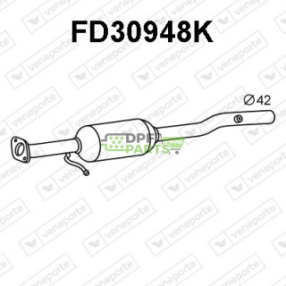 Katalizator FORD - 1061914 1068781 1107551