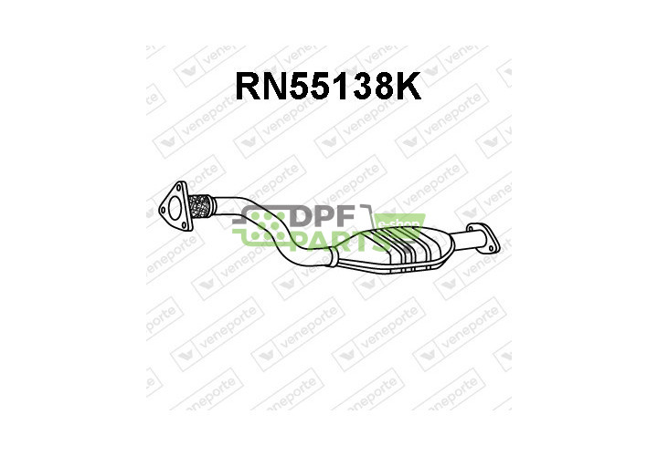 Katalizator RENAULT - 7700434743 8200188586 8200238762