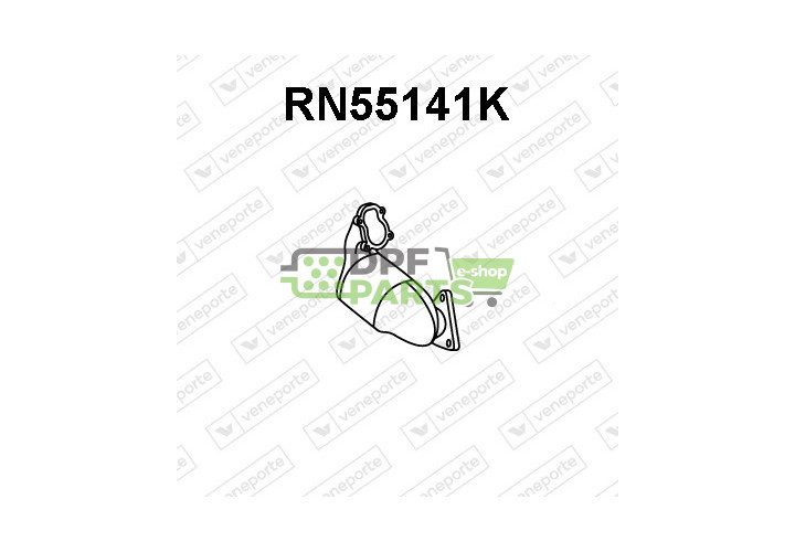 Katalizator RENAULT - 7700113633 8200282834 