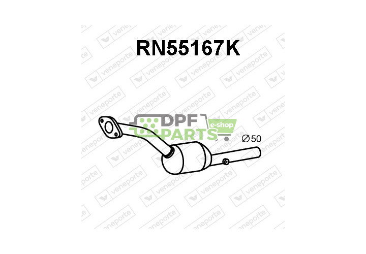 Katalizator RENAULT - 8200251432 8200420735 8200436590