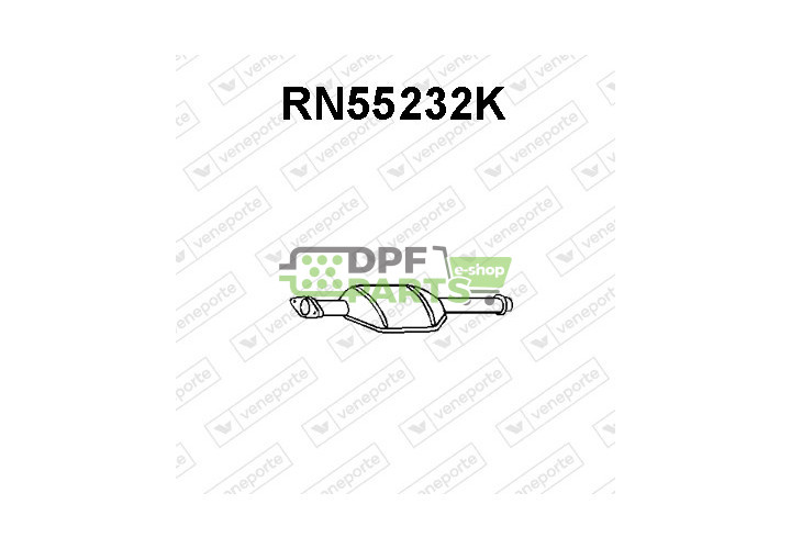 Katalizator RENAULT - 7700787231 7700796097 8671013512