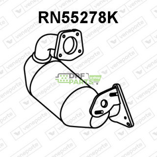 Katalizator NISSAN / RENAULT - 2090000Q0C 2090000Q0H 8200526838