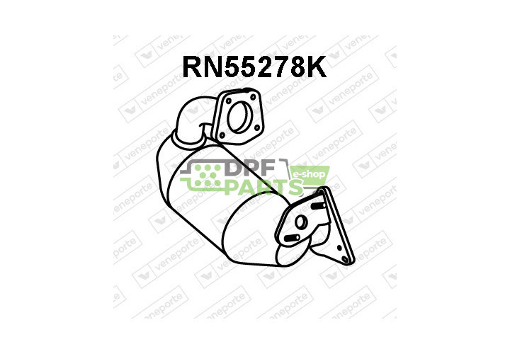 Katalyzátor NISSAN / RENAULT - 2090000Q0C 2090000Q0H 8200526838
