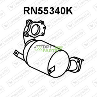 Katalizator NISSAN / OPEL / RENAULT / VAUXHALL - 2080000Q0B 4421626 4432748
