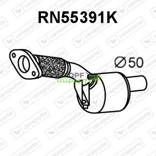 Katalizator RENAULT - 200103712R  