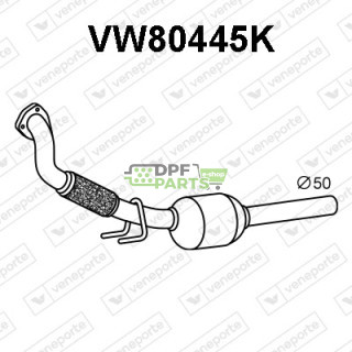 Katalizator SEAT / VOLKSWAGEN - 6K0253060EV 6K0253060EX 6K0253208FN