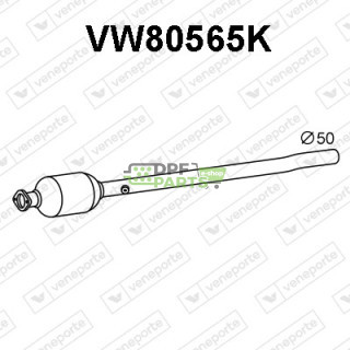 Katalizator AUDI / SKODA / VOLKSWAGEN - 1K0254400NX 1K0254401BX 1K0254401DX
