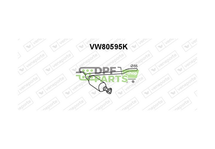 Katalyzátor VOLKSWAGEN - 028131089AX 028131089EX 028131089FX