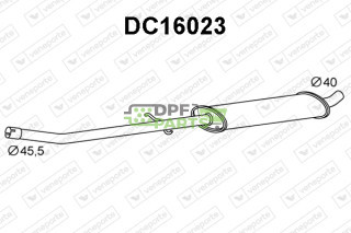 Tłumik DACIA / RENAULT - 200107658R  