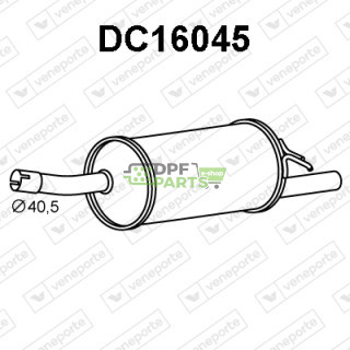 Tłumik DACIA - 200100777R  