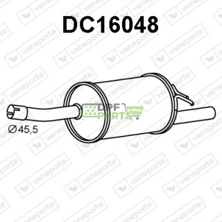 Tłumik DACIA - 200109538R  