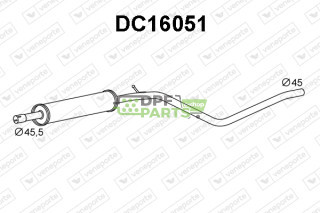 Tłumik RENAULT - 200105360R 200107400R 