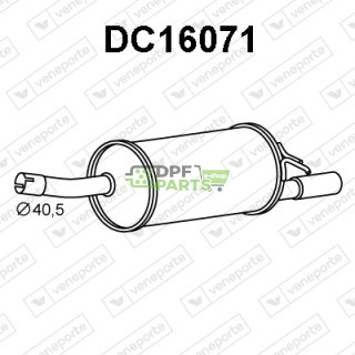 Tłumik DACIA - 200104577R  