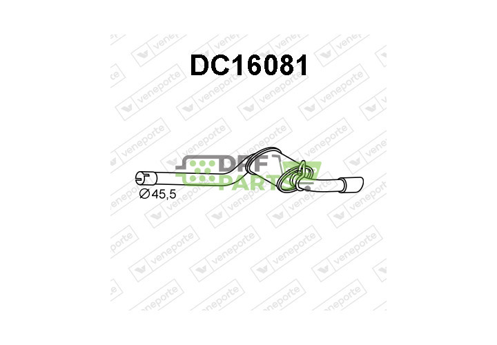 Tłumik DACIA / RENAULT - 200105104R  