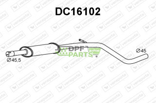 Tłumik DACIA - 200105756R  