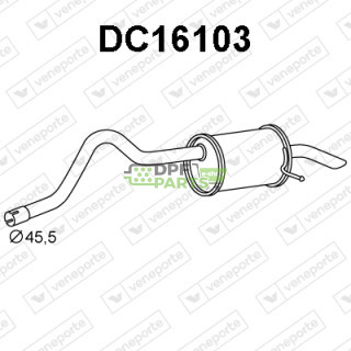 Tłumik DACIA - 200105062R  