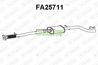 Tlumič FIAT / LANCIA - 51781549 55187486 55194858