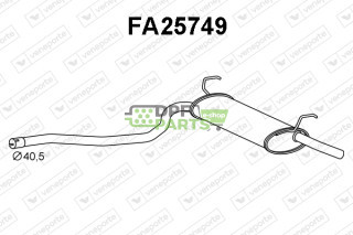 Tłumik FIAT - 55191581