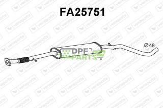 Tłumik FIAT - 51788194  