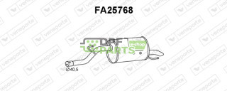 Tlumič FIAT - 51782324 55700851