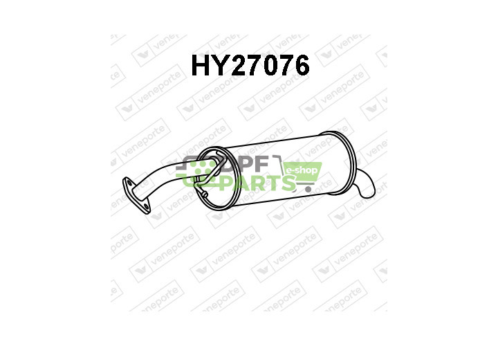 Tłumik HYUNDAI - 287301C020 287301C025 287301C060