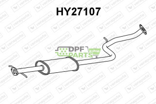 Tłumik HYUNDAI - 286501B000 2865025000 2865025010